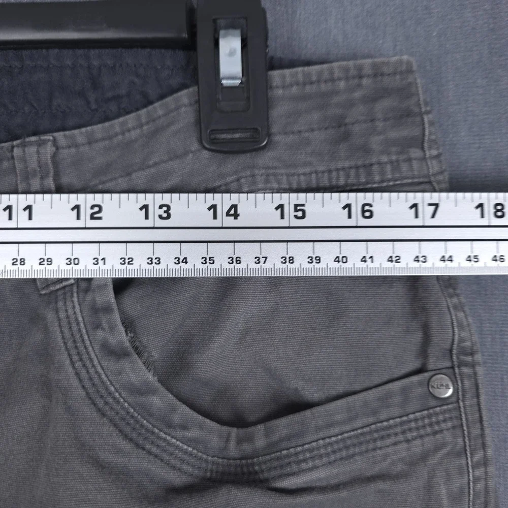 Kuhl Kanvus Jeans Mens 36x30‎ (Fits 34x28.5) Gravel Gray Outdoor Pants 5114